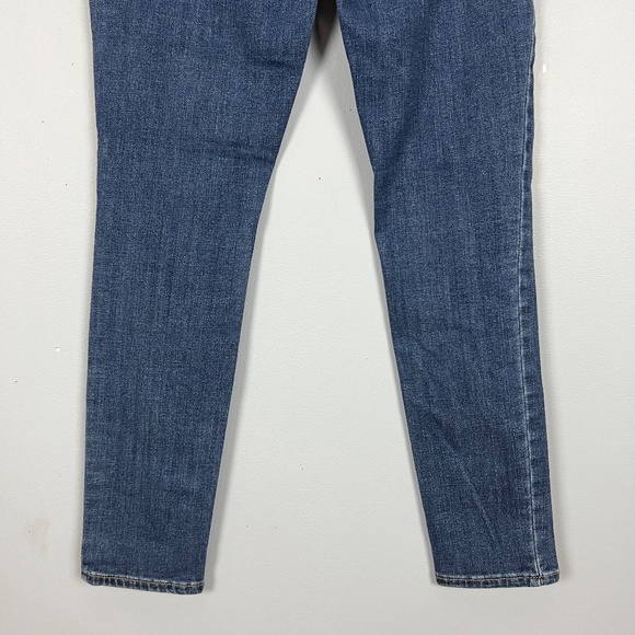Levi's Jeans 711 Skinny Women's Size 27 Blue Low Rise Distressed 28 in Inseam - Picture 11 of 14